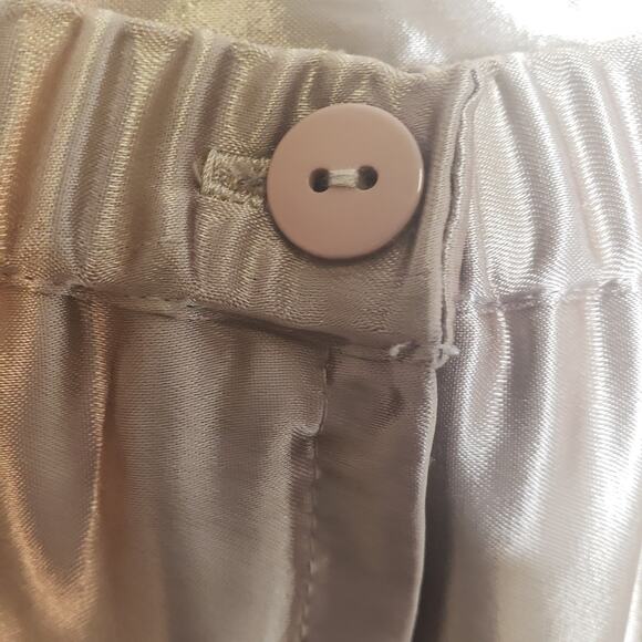 Paul Harris Design vintage long satin embroidered skirt Sz Large - Picture 8 of 12